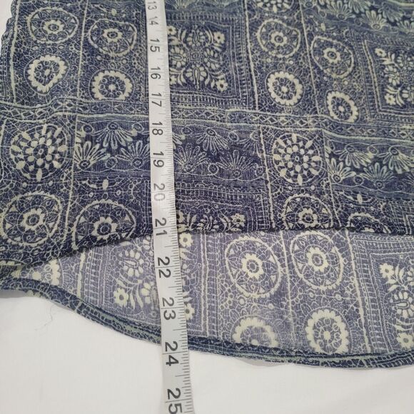 Y2K Mudd Womens Top Size Small Sheer Boho Fairy Grunge Brat - Picture 5 of 6